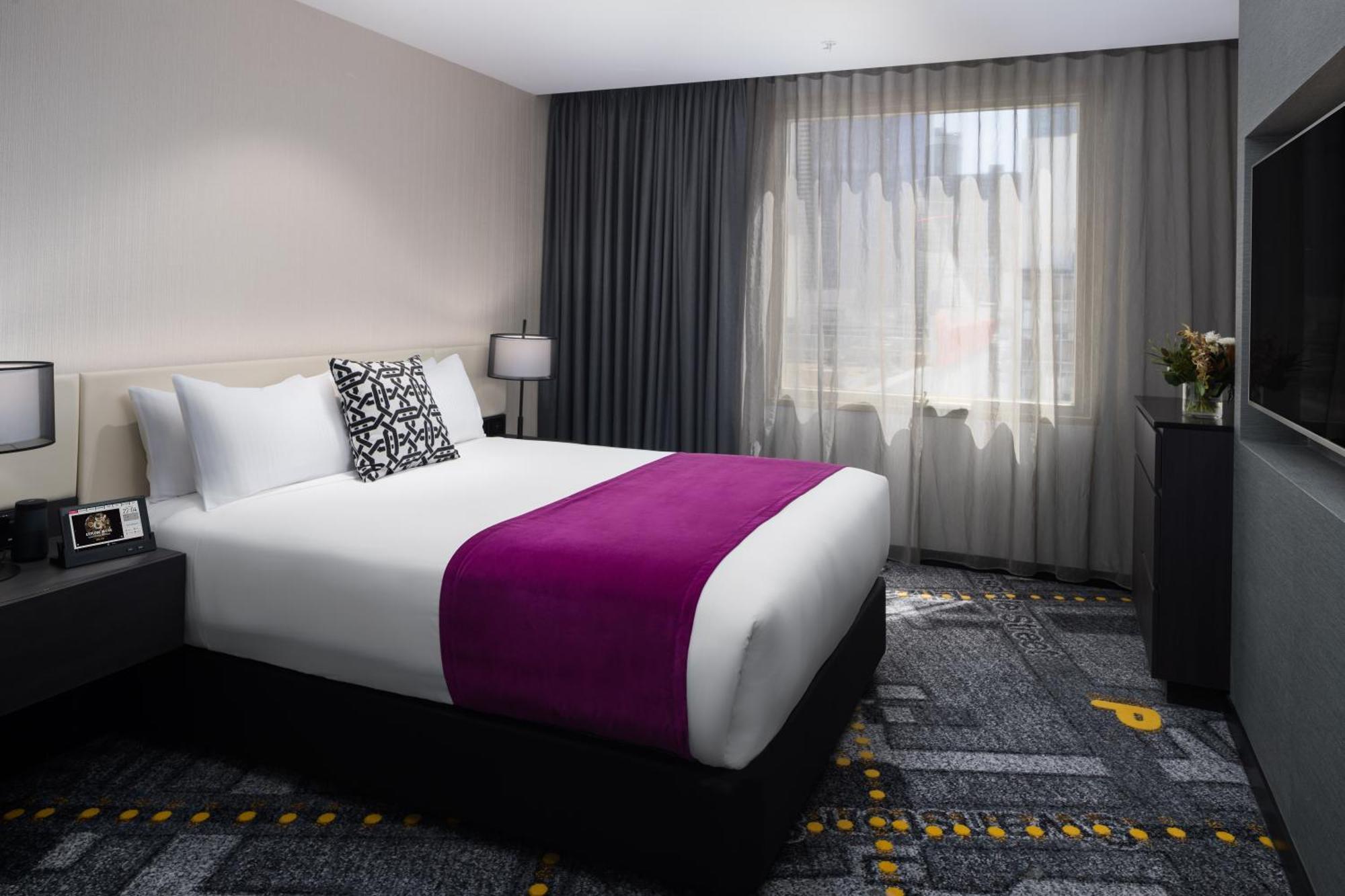 Pullman Melbourne City Centre Zewnętrze zdjęcie A bedroom at the hotel
