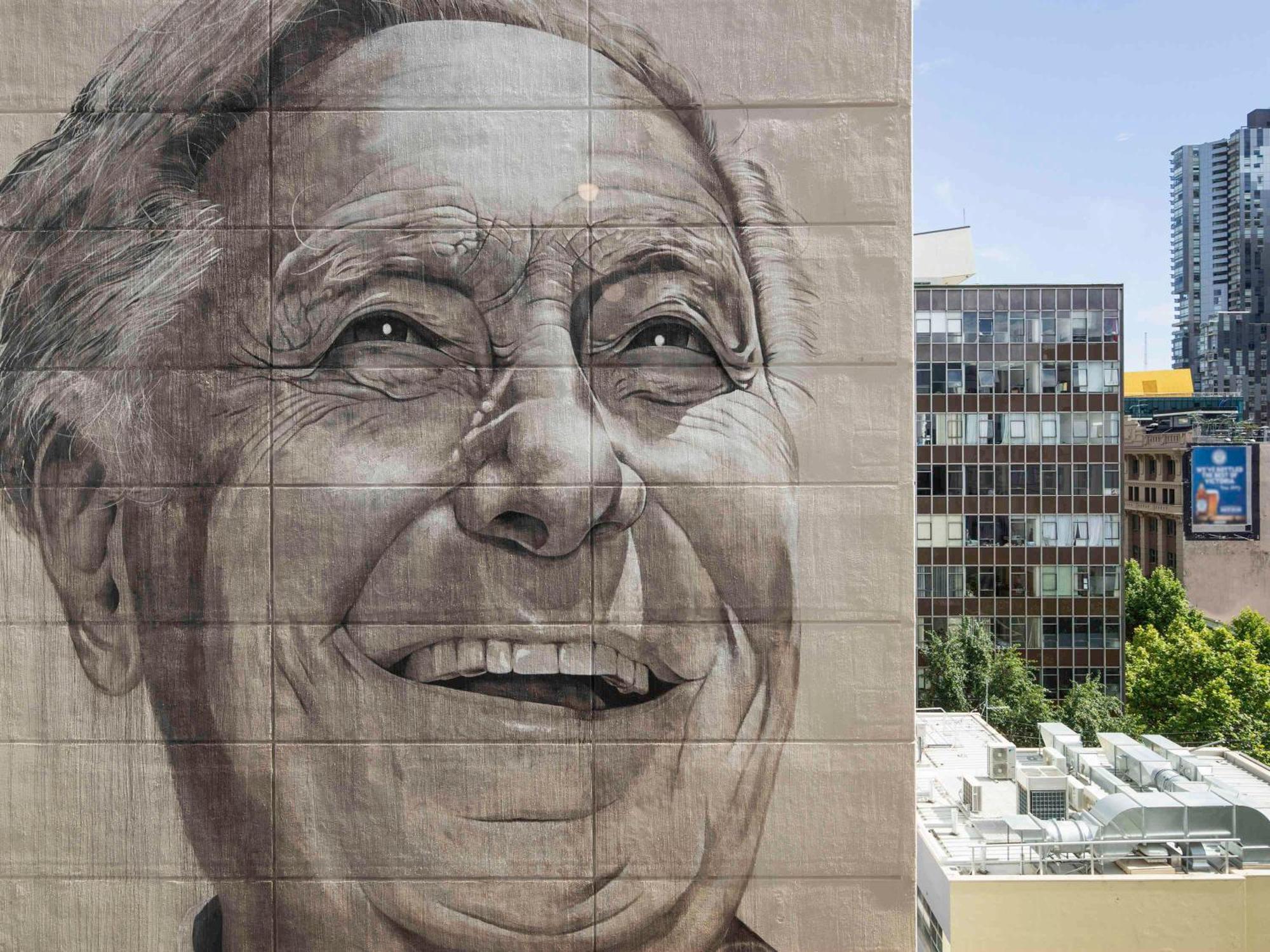 Pullman Melbourne City Centre Zewnętrze zdjęcie Mural of Sir Leo Baeck in Melbourne